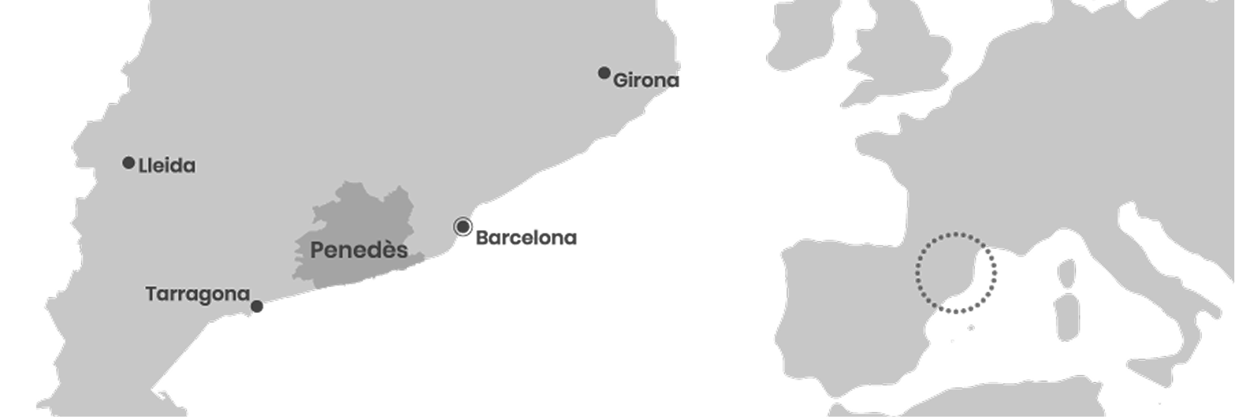 Ubicació Penedès