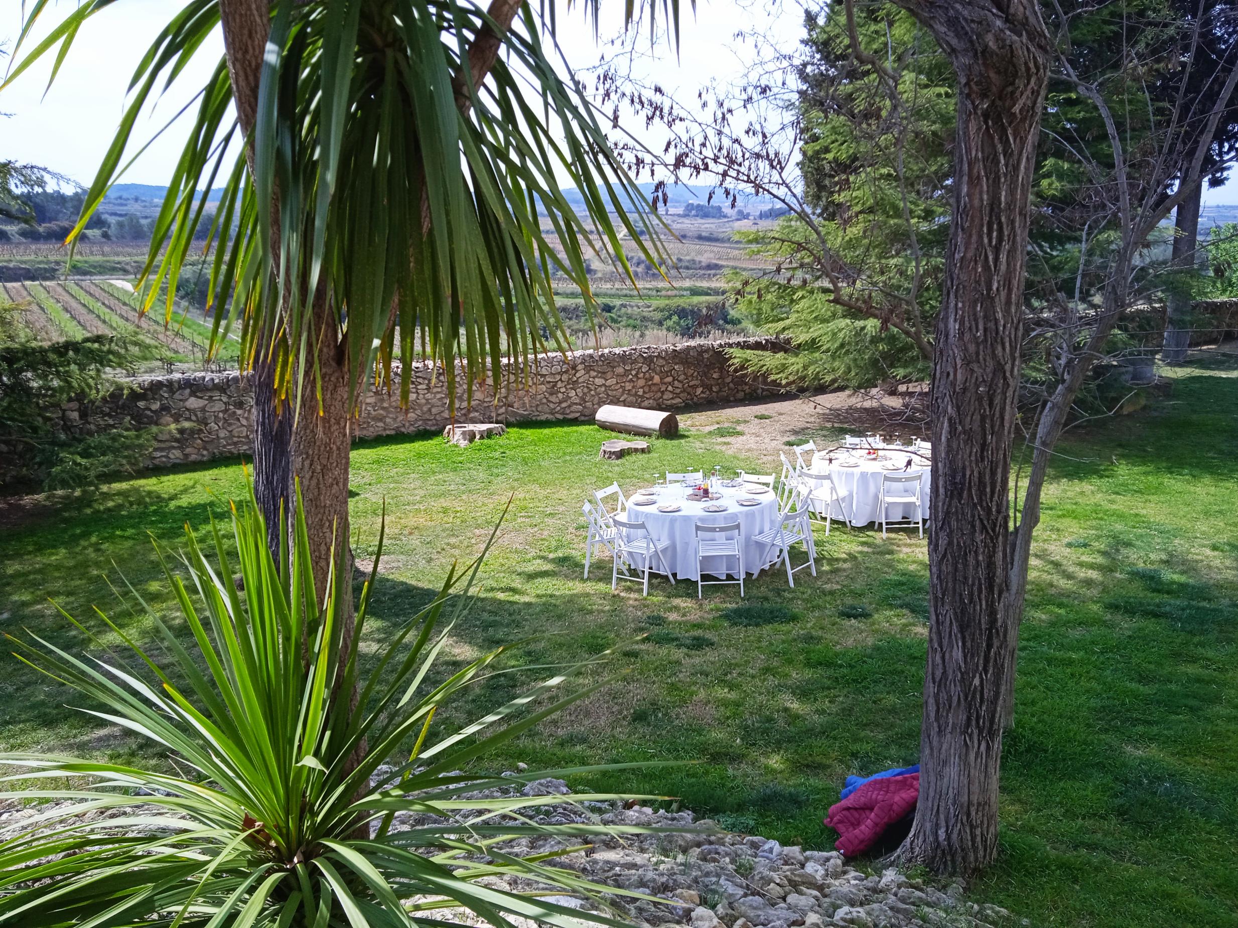 Jardí taules rodos