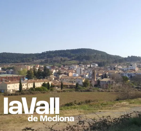 La Vall de Mediona, vista de Sant Joan de Mediona