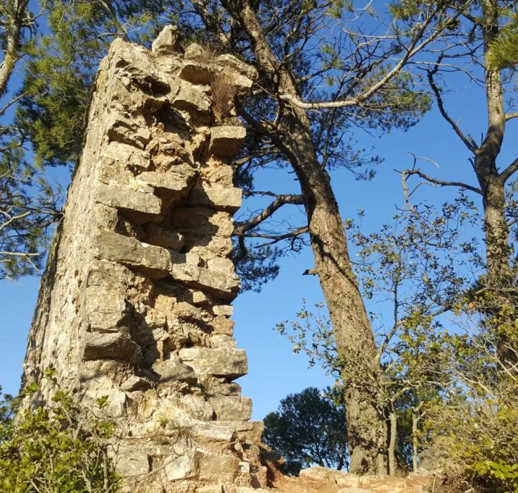 Restes del Castellot de Font-rubí